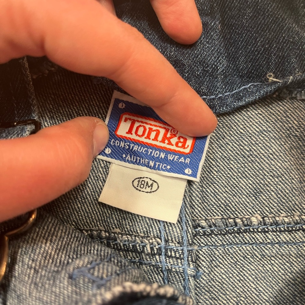 Vintage Tonka Denim Overalls - Picture 3 of 3